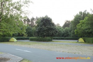 Zelten auf dem Parkplatz